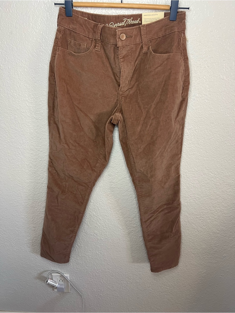 Universal Thread Women's Corduroy Pants in Chestnut Brown